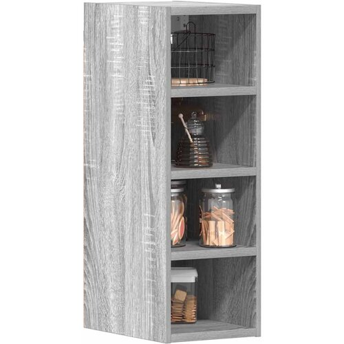 VidaXL Viseći ormar sivi sonoma 20x29,5x60 cm izrađeno drvo Slike