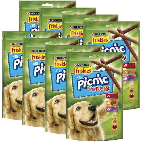 Friskies picnic variety poslastice za pse, 8x126g Slike