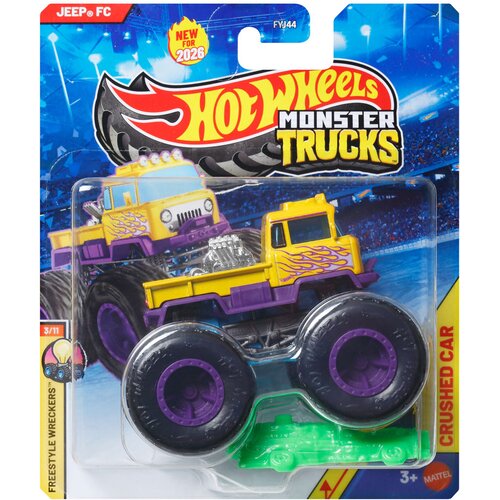 Mattel Hot Wheels Monster Trucks: Jeep FC monster autić 1/64 - Slike