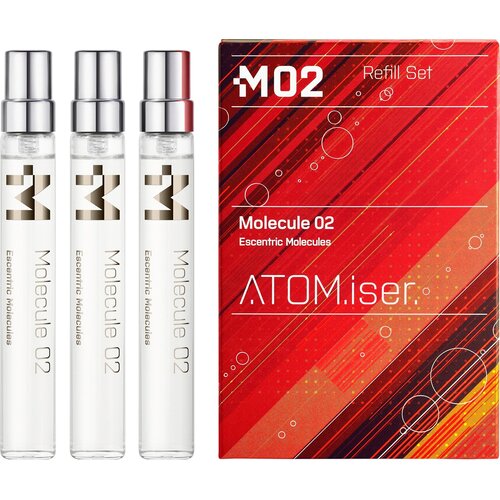 Escentric Molecules Molecule 02 ATOM.iser Refill Set - 1 set. Slike