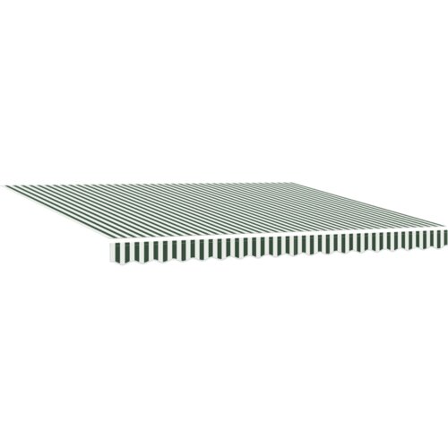 vidaXL Automatska podesiva tenda zelena i bijela 400x300 cm Cijene