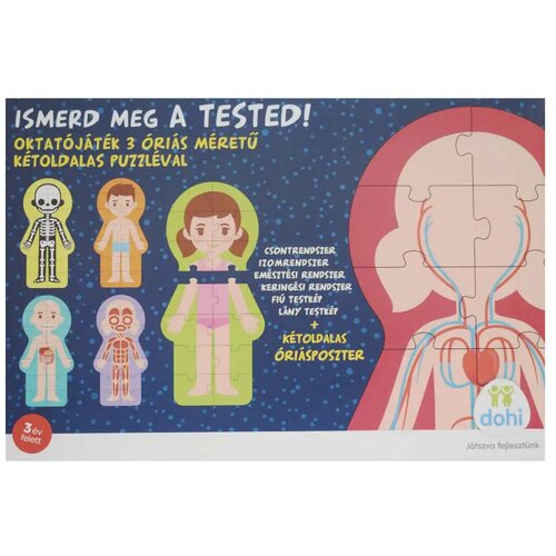 Mađarski proizvođač upoznaj svoje tijelo - edukativna igračka - d-toys Cijene