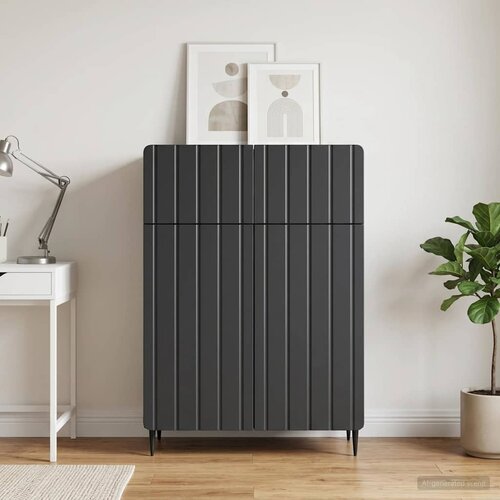  Kreveta s ladicama Crna 66 x 34,5 x 92 cm Konstruirano drvo Cijene