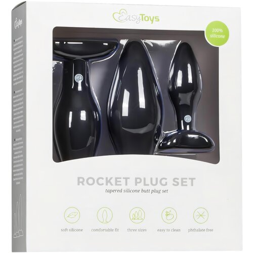 EasyToys - Anal Collection komplet analnih čepov Easytoys Rocket Slike
