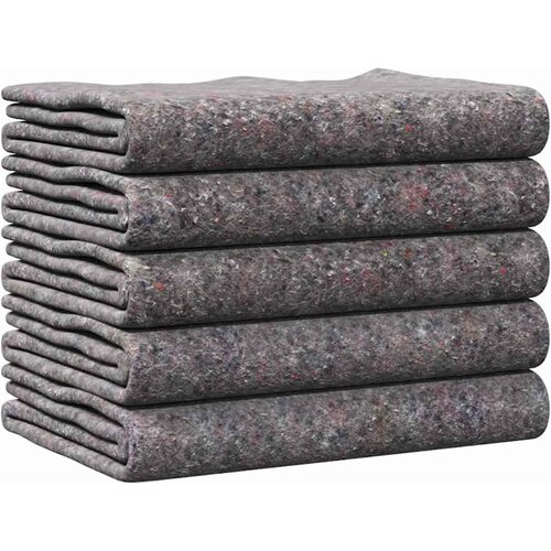  Pokrivači za selidbu 5 pcs Siva 150 x 200 cm tkanina Slike