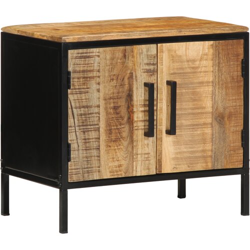 VidaXL Noćni ormarić 50x30x45 cm Masivno drvo Rough Mango Slike