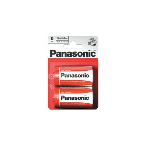 Panasonic baterije R20RZ/2BP Zinc Carbon Slike