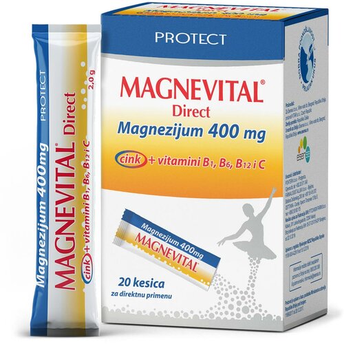 Esensa magnevital direct sa zn plv A20 protect, sportska prehrana 40002402 Cene