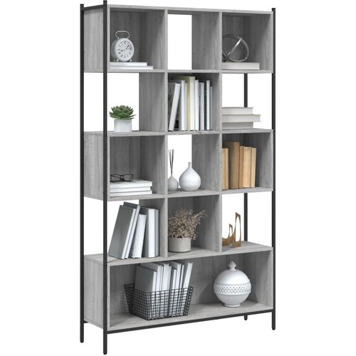  Regal za knjige boja hrasta 102x28x172 cm konstruirano drvo Slike