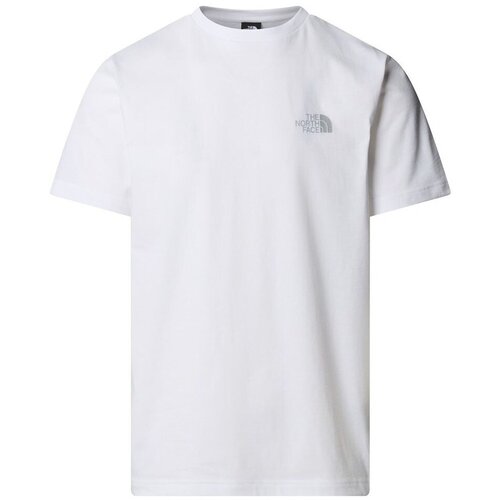 The North Face Majice s kratkimi rokavi Reflective Box Bela Slike