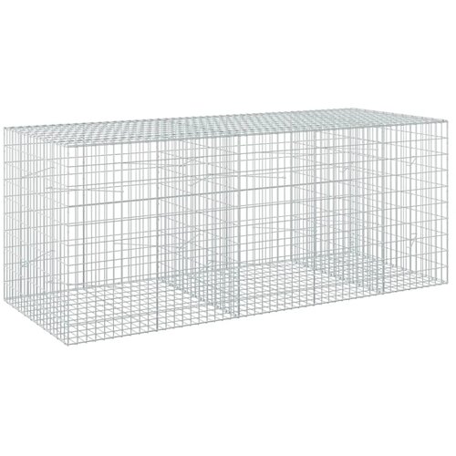  Gabion s žicom debljine 5 mm i mrežom 5x10 cm 250x100x100 cm - 100 cm 100 cm 250 cm Slike