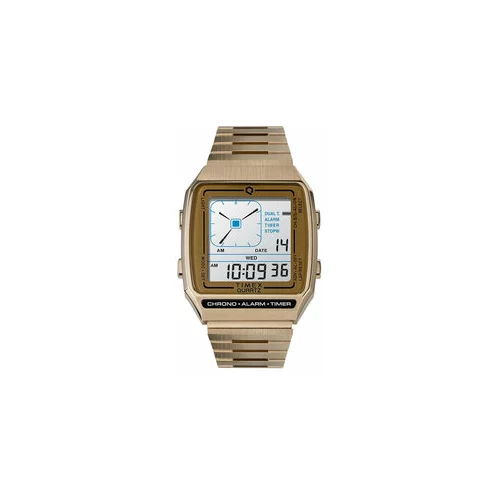 Timex Ročna ura TW2U72500 Zlata