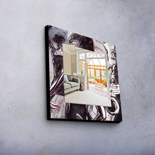 Wallity Zidno ogledalo MA-014, 50x50cm Cijene
