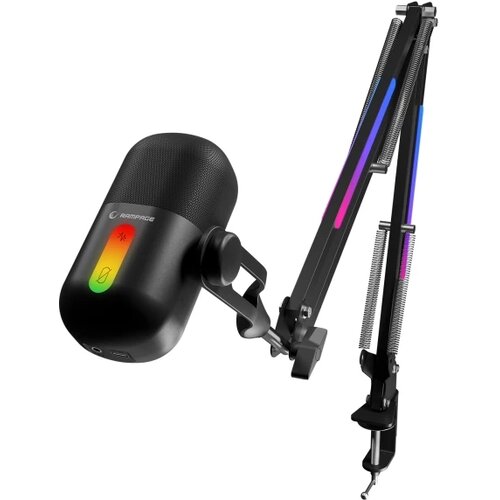 Rampage Mikrofon Arpeggio RGB crni 42798 Cene