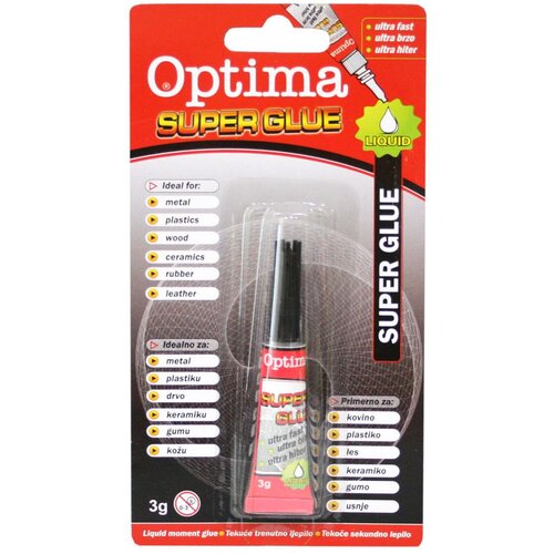 Optima Ljepilo trenutno 3g superglue tekuće VELIKI blis. 1/1 36220 Slike