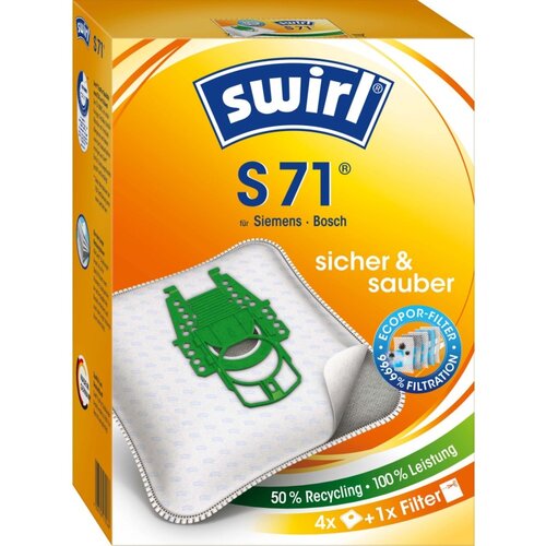 SWIRL Vrečka za sesalnik Swirl S 71 Micropor (4 kos) Slike
