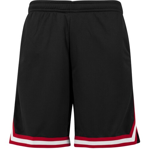 UC Men Stripes Mesh Shorts blkredwht Slike