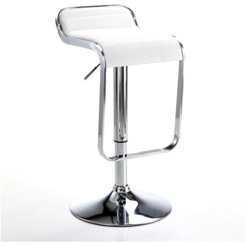 Tomasucci Bijela/u srebrnoj boji barska stolica 67 cm &amp;ndash; Slike