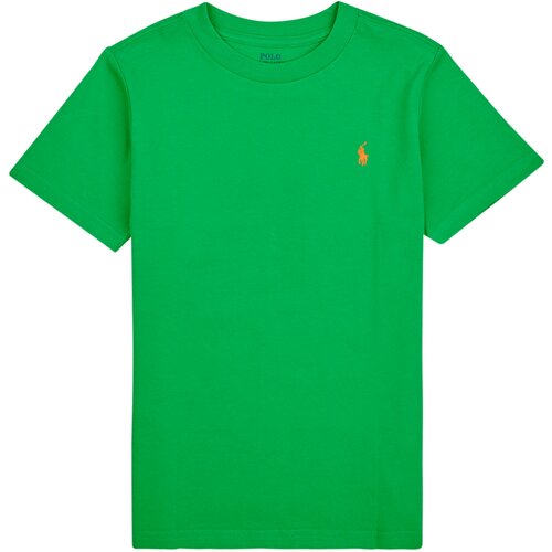 Polo Ralph Lauren Majice s kratkimi rokavi SS CN-TOPS-T-SHIRT Zelena Slike