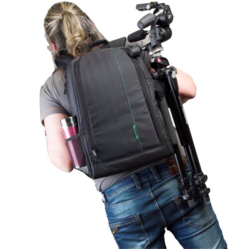Rivacase slr nahrbtnik 7490 za fotoaparat in prenosnik 15,6 inch - črn Slike