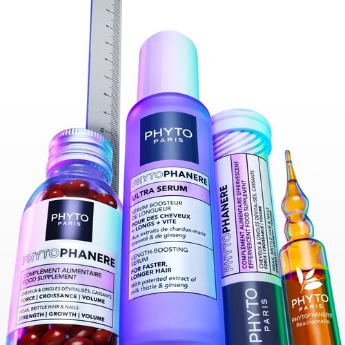 Phyto Phanere Ultra Length-Boosting Serum serum za okrepitev in rast las 50 ml Slike