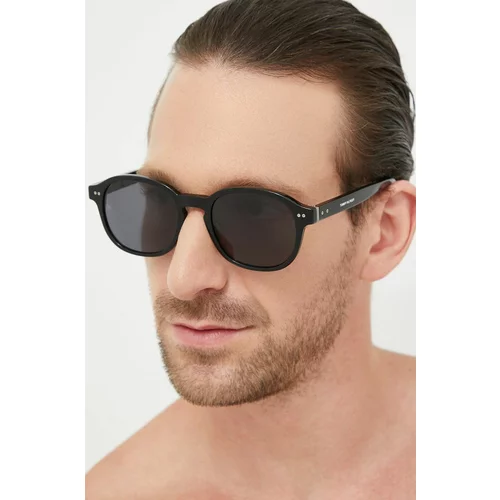Tommy Hilfiger Sončna očala moški, črna barva