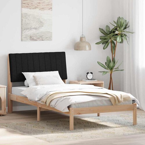  Krevetna konstrukcija Smeđa 100 x 200 cm Čvrsto borovo drvo Cijene