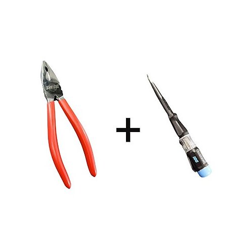Unior novogodi&amp;scaron;nji set kle&amp;scaron;ta 406/1PR 190 mm i glinerica 630VDE anniv 140 mm 607184 Slike