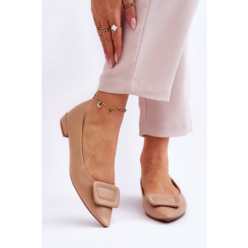 Boto Classic Ballerinas With Decoration Beige Rivea Cijene