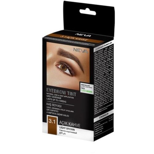 Neva Set za farbanje obrva - 3.1 Light Brown Cene