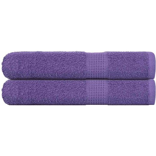 Furnova Brisače za savno 2 kos vijolična 80x200 cm 360 g/m² 100% bombaž, (21916681) Cene