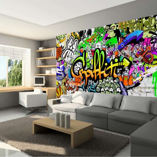  Tapeta - Graffiti on the Wall 400x280 Slike