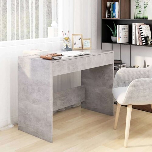  Radni stol siva boja betona 101 x 50 x 76 5 cm od iverice Cijene