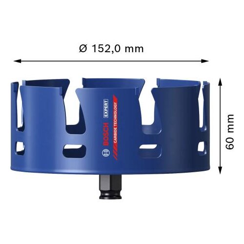 Bosch expert construction material pc plus testera za otvore 152mm, 2608901948 Cene