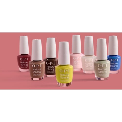OPI Nature Strong Nails&amp;amp;Skin lak za nohte veganski odtenek Cauliflower Power 15 ml Slike