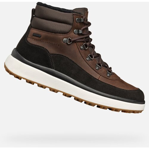 Geox Brown men's ankle boots Granito + Grip A - Men Cijene