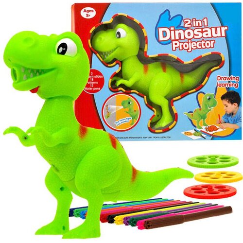 Dinosaur T-Rex projektor za crtanje Slike