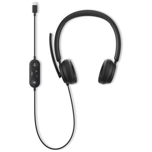 Microsoft Slu&scaron;alice sa mikrofonom Modern On-Ear USB-C black, Teams, Noise Reducing, I6N-00010 Cijene