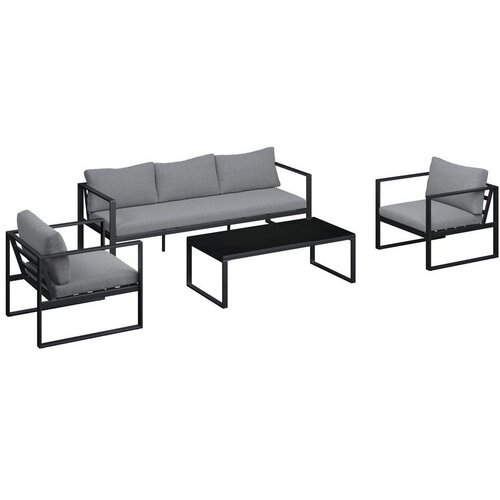 Mömax Lounge Garnitura Aurelia, Antracit, 4-Delno Cene
