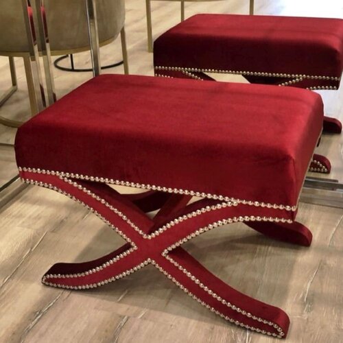 Woody Fashion pelona capraz pouffe 60 - red red pouffe Cene