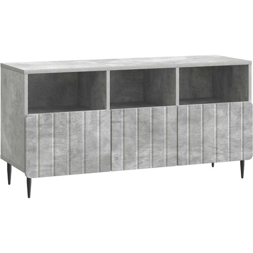 vidaXL TV omarica Betonsko siva 102 x 34,5 x 50 cm Inženirski les, (5000210691) Cene