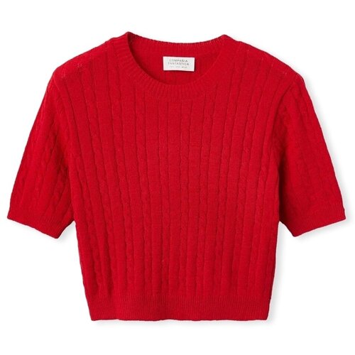 Compania Fantastica Puloverji COMPA&amp;Ntilde;IA FANT&amp;Aacute;STICA Knit 10320 - Red Rdeča Slike