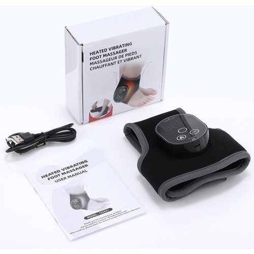 INF Brezžični ogrevani masažer gležnja, 3000mAh, 4-stopenjska toplota Black, (5000298898) Cene