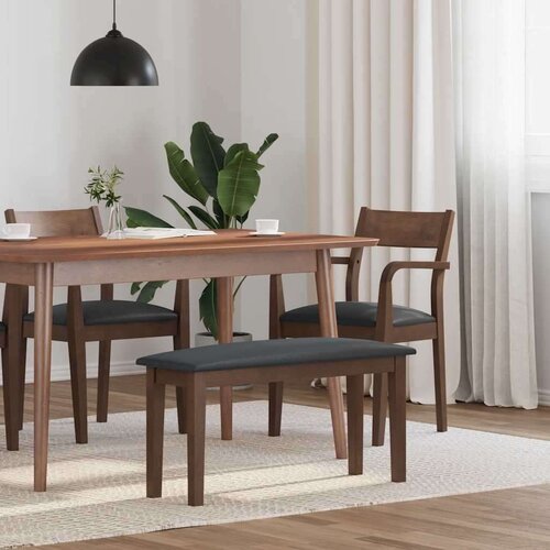  Klupa 90 cm smeđa puna drvena guma Cijene