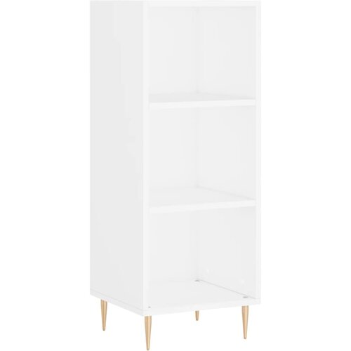 Maison Chic Komoda - Predalnik bela 34,5x32,5x90 cm inženirski les, (21716493) Cene