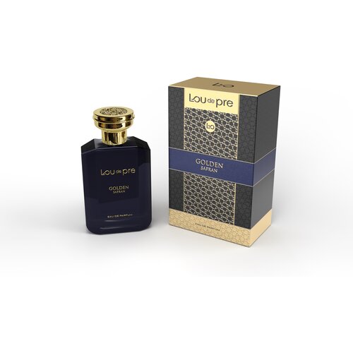 LOU DE PRE Lu Mu&amp;scaron;ki parfem de pre Golden &amp;scaron;afran, EDP, 90 ml Slike