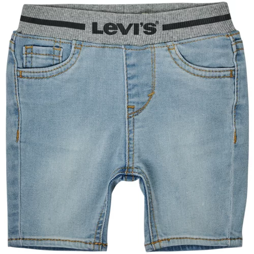 Levi's Kratke hlače & Bermuda PULL ON RIB SHORT Modra