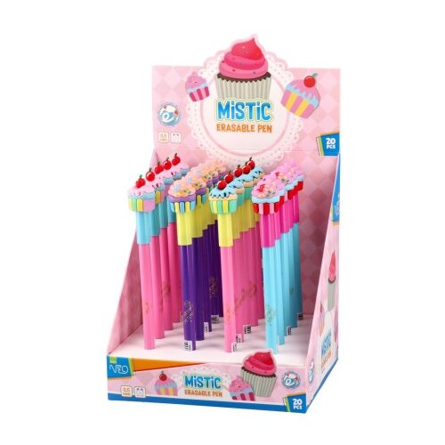 Sazio Mistic, izbrisiva gel olovka, plava, 0.5mm, Muffin ( 116064 ) Slike