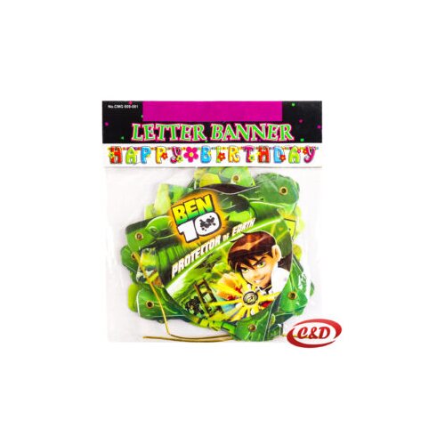 PARTY natpis Happy Birthday Ben 10 Cijene