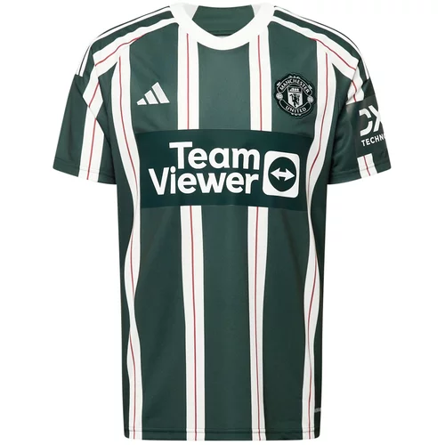 Adidas Dres 'Manchester United 23/24' temno zelena / rdeča / bela